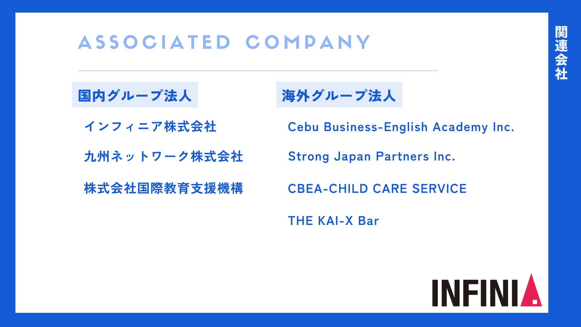株式会社ストロングジャパンホールディングス グループ法人一覧